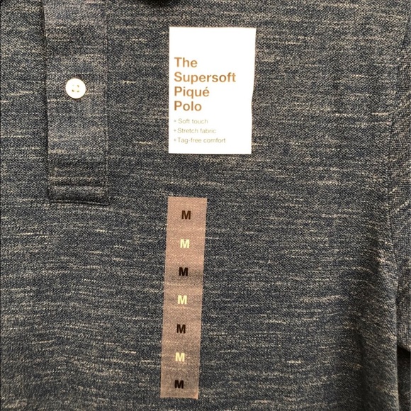 NWT - Sonoma Mens Polo Shirt - Blue - Picture 4 of 5